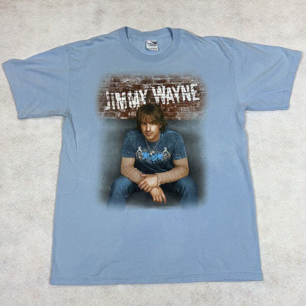 Jimmy Wayne Autographed Signed Concert T-Shirt Country Music Medium Ultra Cotton